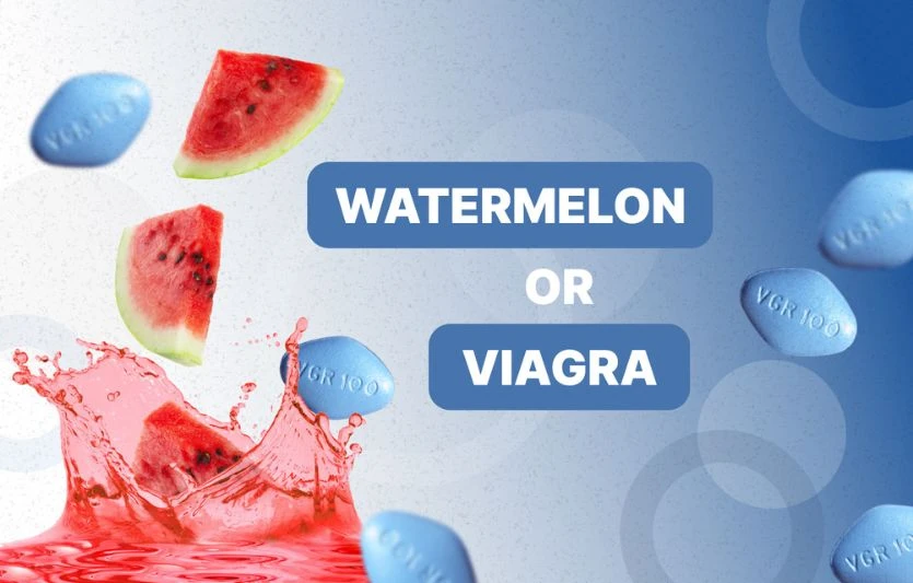 how much watermelon viagra