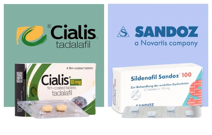 the difference between Cialis vs Sildenafil