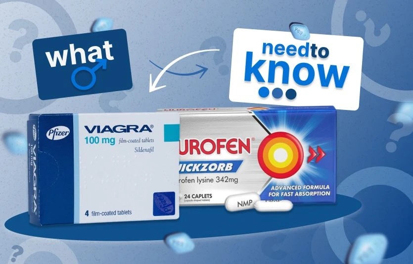 is it okay to take viagra with ibuprofen
